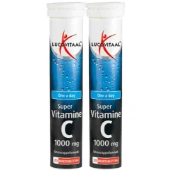 Sale 2x Vitamine C 1000mg 20 bruistabletten Vitaminen