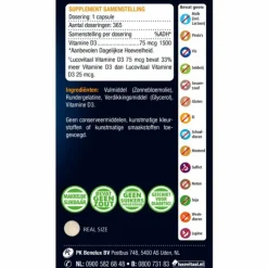 Online 3x Vitamine D3 D3 75mcg (3000IE) Forte 365 capsules Vitaminen