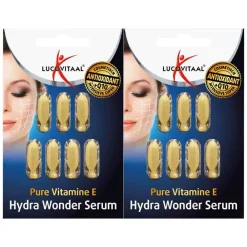 2x Vitamine E Hydra Wonder Serum 7 Capsules^Lucovitaal Best