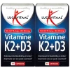 Vitaminen<Lucovitaal 2x Vitamine K2 + D3 60 capsules
