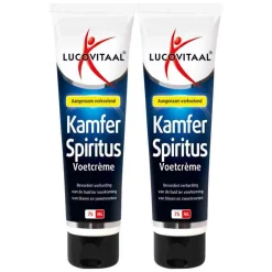 Best 2x Voetcrème Kamfer Spiritus 75 ml Voetverzorging