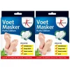Clearance 2x Voetmasker Hydra Sokken 1 paar Voetverzorging