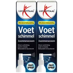 Clearance 2x Voetschimmel Eczeem Spray 25 ml Wratten & Schimmels