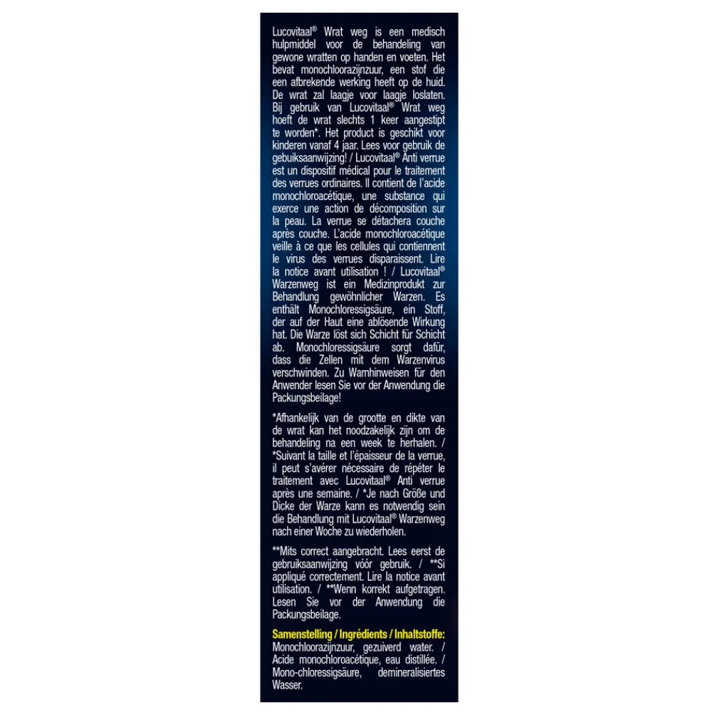 2x Wrat Weg 2 ml^Lucovitaal Discount