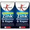 Hot 2x Zink Methionine & Koper 60 tabletten Mineralen