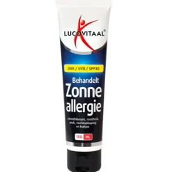 2x Zonneallergie Crème SPF30 100 ml^Lucovitaal Outlet