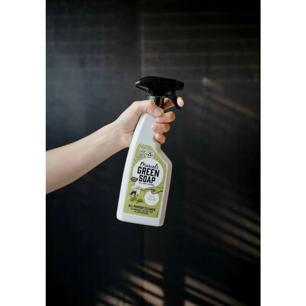 Hot 6x Marcel's Green Soap Allesreiniger Spray Basilicum & Vetiver Gras 500 ml Allesreiniger