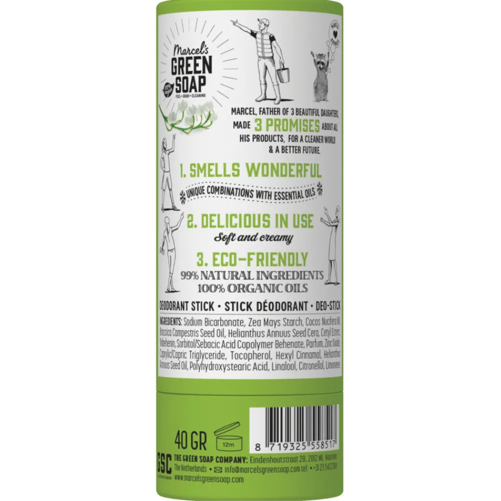 Sale 6x Marcel's Green Soap Deodorant Stick Tonka & Muguet 40 gr Deodorant