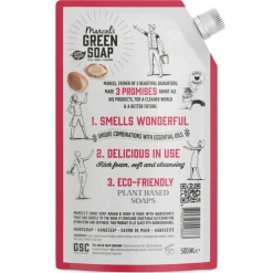 Online 6x Marcel's Green Soap Handzeep Argan & Oudh Navul Stazak 500 ml Handverzorging