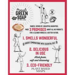 Shampoo<Marcels Green Soap 6x Marcel's Green Soap Shampoobar Argan & Oudh 90 gr