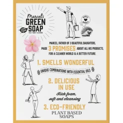 3x Marcel's Green Soap Shampoobar Vanilla & Cherry Blossom 90 gr^Marcels Green Soap Sale