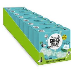 8x Marcel's Green Soap Toiletblok Munt & Eucalyptus^Marcels Green Soap Outlet