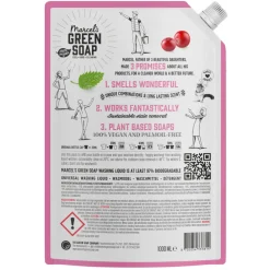 4x Marcel's Green Soap Wasmiddel Navul Patchouli & Cranberry 23 Wasbeurten 1 liter^Marcels Green Soap Outlet