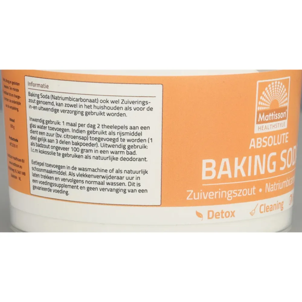 3x Baking Soda Zuiver 300 gr Bakken