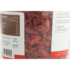 New 6x Goji Bessen Droog 350 gr Superfoods