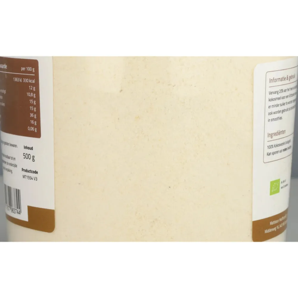 Bakken<Mattisson 3x Kokosmeel Bio 500 gr
