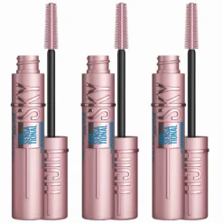 Mascara<Maybelline 3x Lash Sensational Sky High Mascara Waterproof Very Black 6 ml