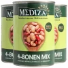 Groente<Mediza 3x 4 Bonen Mix 400 gr