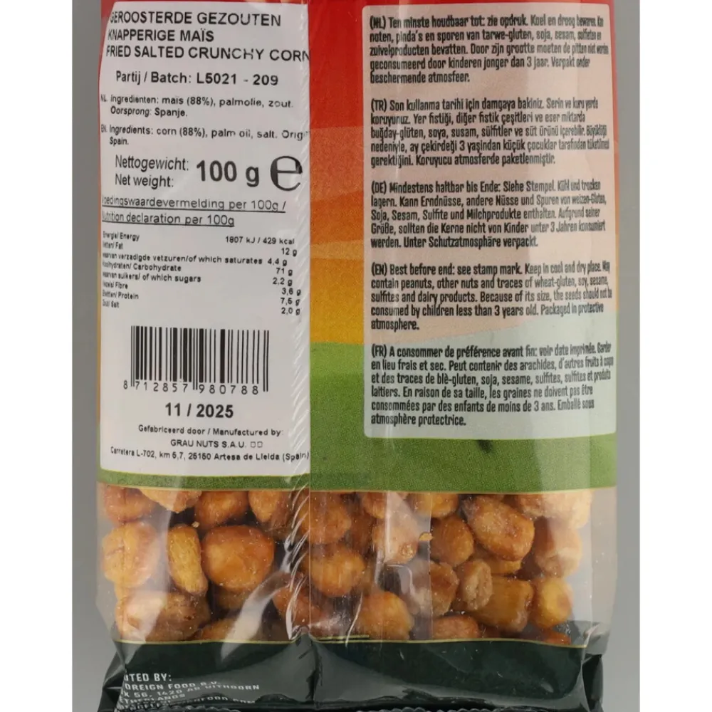 Groente<Mediza 3x Geroosterde Mais 100 gr