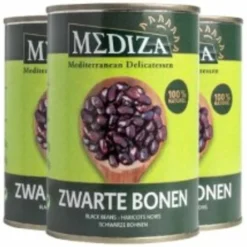 3x Zwarte Bonen 400 gr^Mediza Clearance