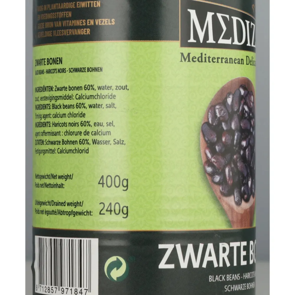 3x Zwarte Bonen 400 gr^Mediza Clearance
