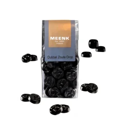 Snoep<Meenk 7x Dubbelzoute Drop 200 gr