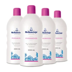 4x Bad en Douche Crème Pioenroos 2000 ml^Melkmeisje Sale