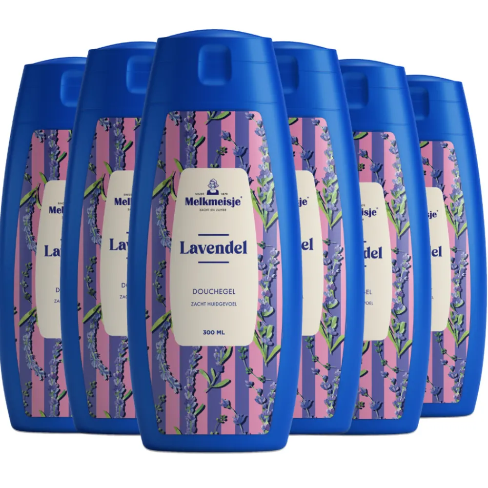 Discount 6x Douchegel Lavendel 300 ml Bad & Douche