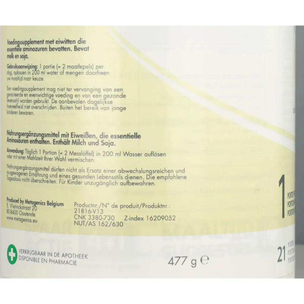 Sale 3x Barnutrics Whey Natuur 477 gr Sportvoeding & Drank