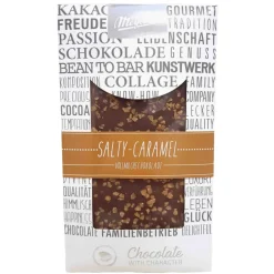 Discount 3x Choco Salty Caramel Bio 100 gr Chocolade