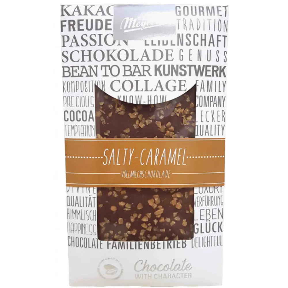 Discount 3x Choco Salty Caramel Bio 100 gr Chocolade