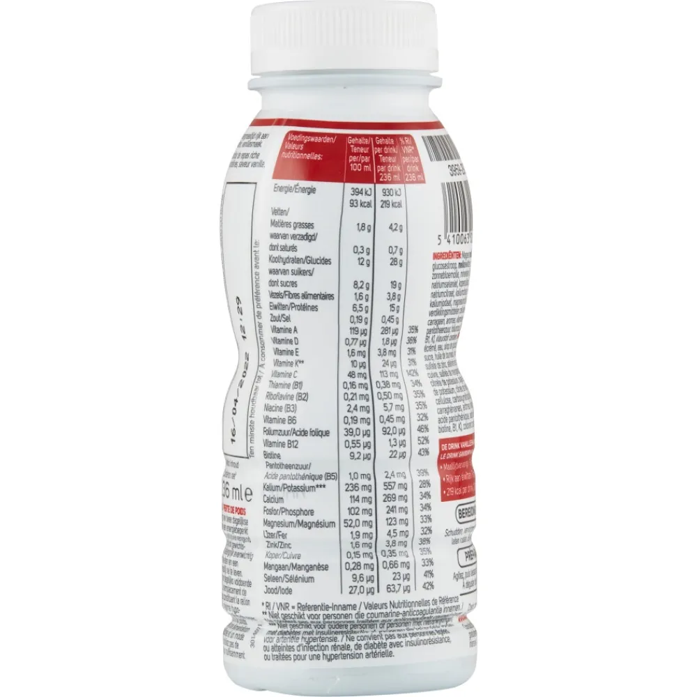 Dranken<Modifast 8x Intensive Drink Vanille 236 ml