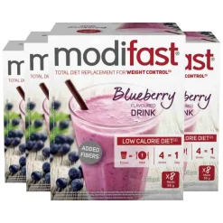 Sale 4x Intensive Milkshake Blueberry 8 x 55 gr Dranken