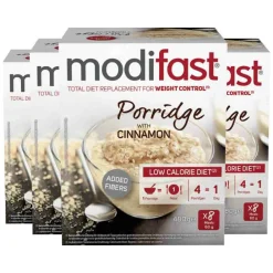 Ontbijtgranen|Maaltijdvervangers<Modifast 4x Intensive Porridge 480 gr