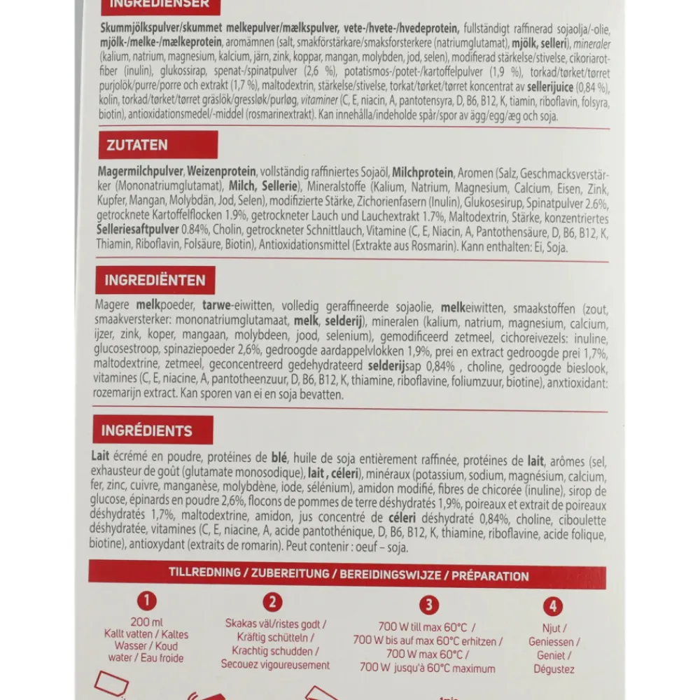 Discount 4x Intensive Soep Potato-Leek 440 gr Soepen & Sauzen