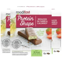 Snacks & Tussendoortjes<Modifast 3x Protein Shape Reep Chocolade-Pistache 6 x 27 gr