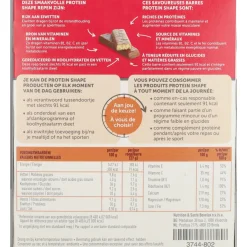 3x Protein Shape Reep Chocolade-Karamel 6 x 27 gr^Modifast Clearance