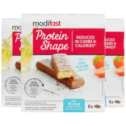 3x Protein Shape Reep Chocolade-Kokos 6 x 27 gr^Modifast Sale