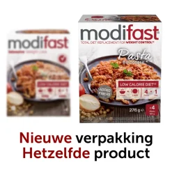 Pasta, Rijst & Wraps<Modifast 3x Weight Control Pasta Bolognese 4 x 62 gr