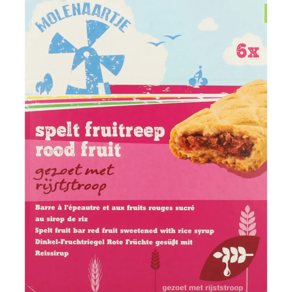 Sale 3x Fruit Rode Vruchten Eko 180 gr Koek