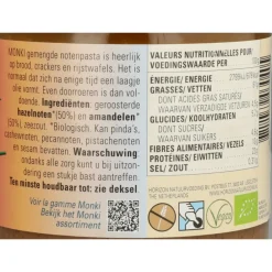 Beleg<Monki 6x Gemalen Notenpasta met Zout Bio 330 gr