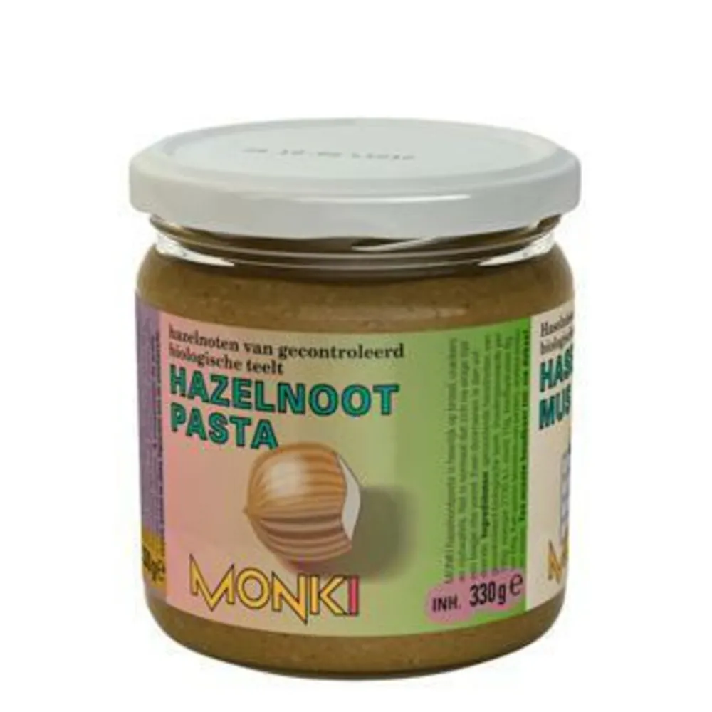Discount 3x Hazelnootpasta Zeezout Bio 330 gr Beleg