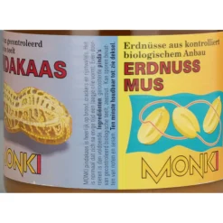 6x Pindakaas met Zout Bio 330 gr^Monki New