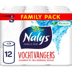 Keukenpapier<Nalys 2x Keukenpapier in 80% Recycled Folie 6 stuks