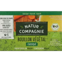 Soepen & Sauzen<Natur Compagnie 12x Groentebouillon met Zout Bio 8 stuks