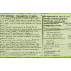 12x Groentebouillon Glutenvrij Bio 8 stuks^Natur Compagnie Outlet