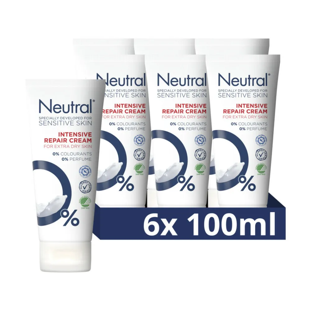 Huidverzorging<Neutral 6x 0% Intensive Repair Cream Parfumvrij 100 ml