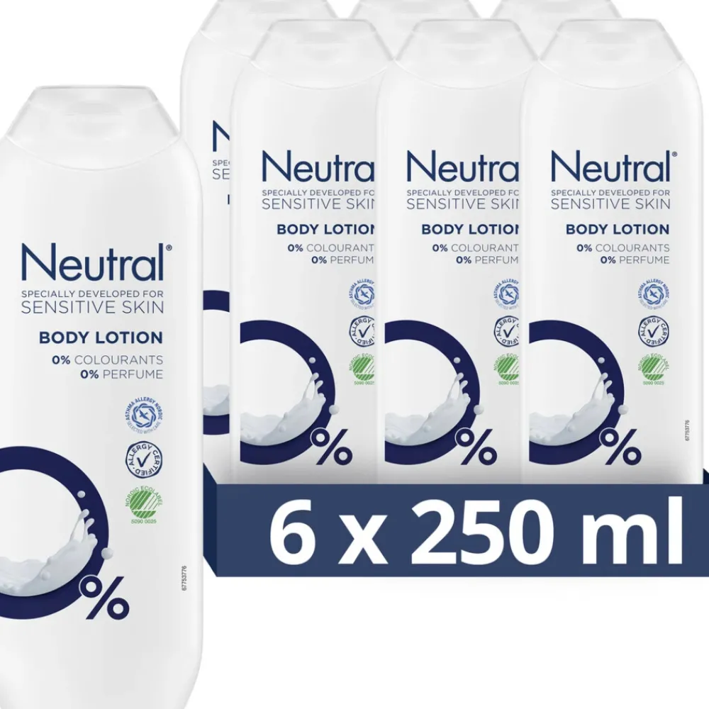 Online 6x Bodylotion 0% 250 ml Huidverzorging