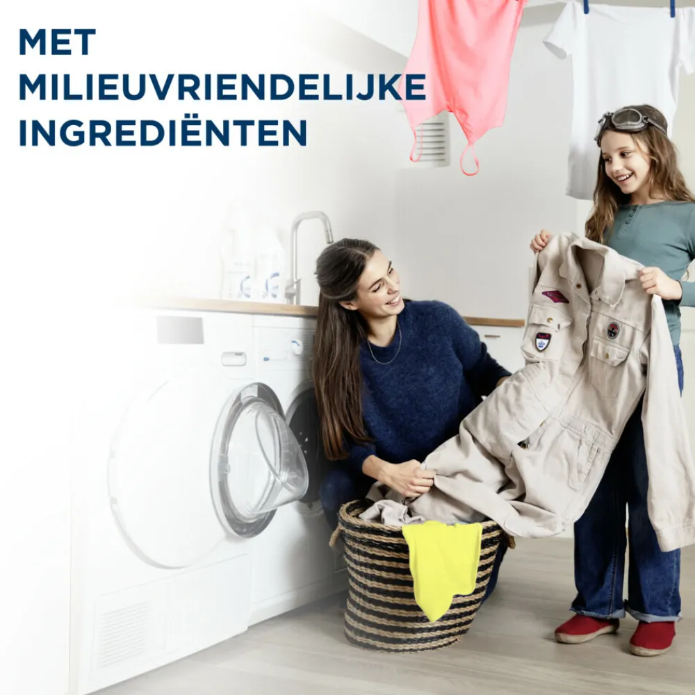 Hot 4x Waspoeder Kleur 18 Wasbeurten 1,187 kg Wasmiddel