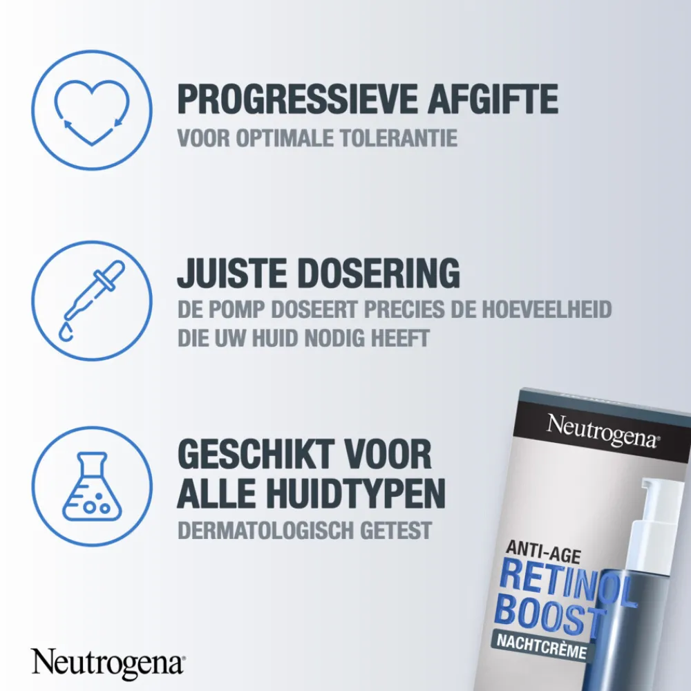 Dag- & Nachtcrème<Neutrogena 6x Retinol Boost Night Cream 50 ML